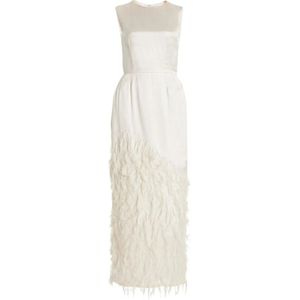 Gabriela Hearst, Dames, Jurken, Beige, Maat: XS