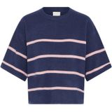 Ichi - Ihdasila Ss Gebreid - Gebreide Trui - Blauw