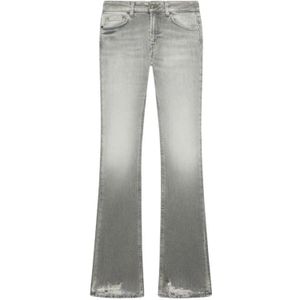 Dondup, Dames, Jeans, Grijs, Maat: W29 Katoen,