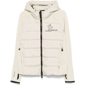 Moncler, Heren, Jassen, Wit, Maat: M