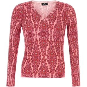 Etro, Dames, Truien, Veelkleurig, Maat: XS