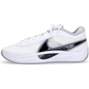 Nike Giannis Freak 6 Basketbalschoenen Wit/Zwart , White , Heren , Maat: 47 EU