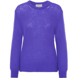 Americandreams, Dames, Truien, Paars, Maat: S Wol,