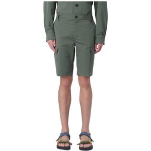 Save The Duck, Heren, Korte broeken, Groen, Maat: XL