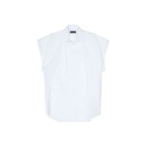 Balenciaga Hemden , White , Dames , Maat: XS