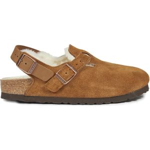 Birkenstock, Dames, Schoenen, Bruin, Maat: 36 EU Leer,