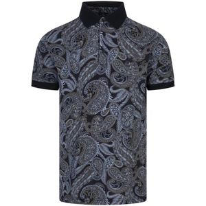 Etro, Heren, Tops, Blauw, Maat: M Katoen,