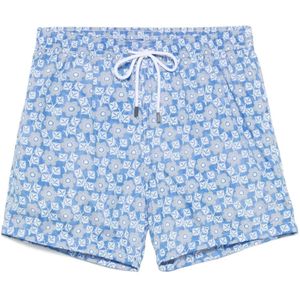 Barba, Heren, Badkleding, Blauw, Maat: M Poliester,