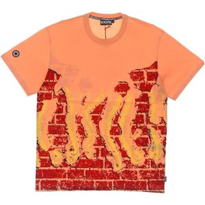 Octopus, Heren, Tops, Veelkleurig, Maat: M Katoen,