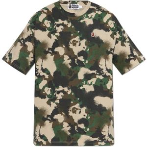 A Bathing Ape, Heren, Tops, Groen, Maat: S Katoen,