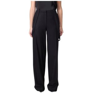 Pt01, Dames, Broeken, Zwart, Maat: S