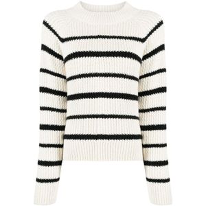 Vince, Dames, Truien, Wit, Maat: L Katoen,