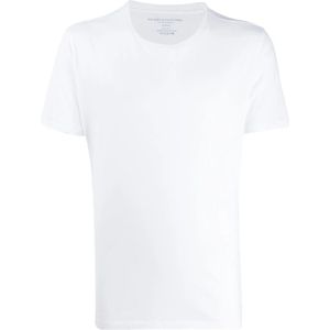 Majestic Filatures, Heren, Tops, Wit, Maat: XL Katoen,