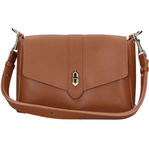 Lancaster, Dames, Tassen, Bruin, Maat: ONE Size Leer,