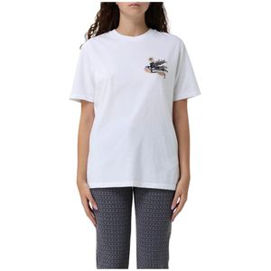 Etro, Dames, Tops, Wit, Maat: S