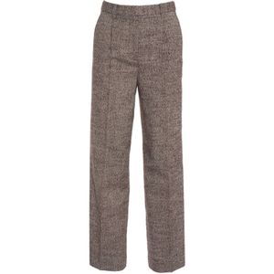 Second Female, Dames, Broeken, Bruin, Maat: M Wol,