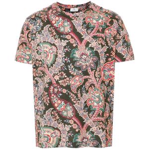 Etro, Heren, Tops, Veelkleurig, Maat: 3XL Katoen,