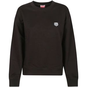 Kenzo, Dames, Sweatshirts & Hoodies, Zwart, Maat: S