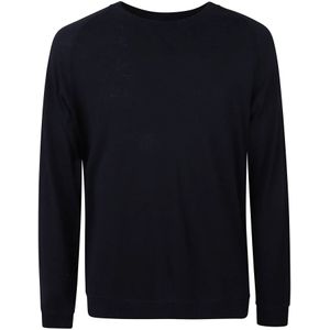 Zanone, Heren, Truien, Blauw, Maat: L Katoen,