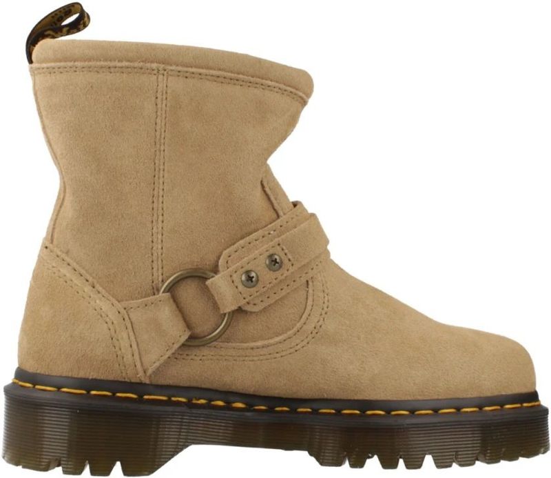 Dr Martens - Anistone Harness - Veterboots - Zwart - Bronx Suede
