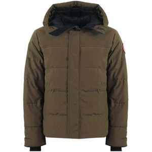 Canada Goose, Heren, Jassen, Groen, Maat: L Katoen,