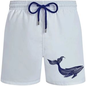 Vilebrequin, Heren, Badkleding, Wit, Maat: M Poliester,