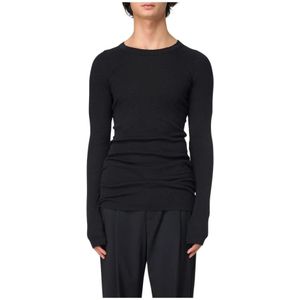 Rick Owens, Heren, Tops, Zwart, Maat: M