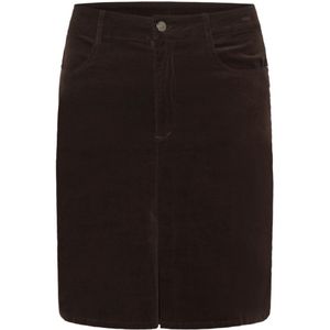 Saint Tropez, Dames, Rokken, Bruin, Maat: XL Denim,