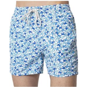 MC2 Saint Barth, Heren, Badkleding, Blauw, Maat: S Zijde,