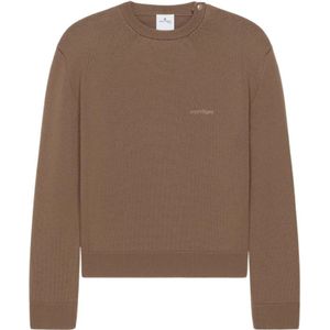 Courrèges, Heren, Truien, Bruin, Maat: M Wol,