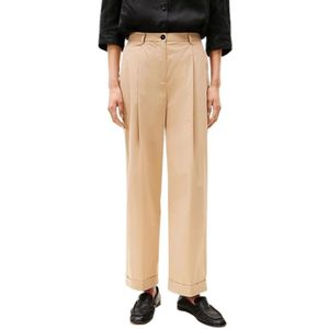 Tommy Hilfiger, Dames, Broeken, Beige, Maat: L Katoen,