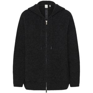 Marella, Dames, Sweatshirts & Hoodies, Zwart, Maat: S