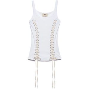 Aniye By, Dames, Tops, Wit, Maat: XS Katoen,