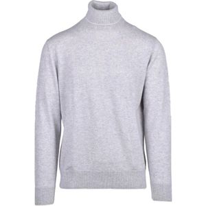 Eleventy, Heren, Truien, Grijs, Maat: L Kasjmier,