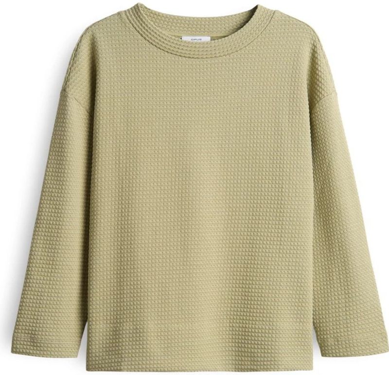 Opus - Gelix - Sweater - Olijf