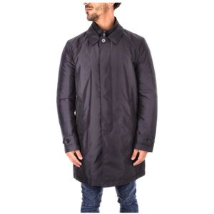 Fay, Heren, Jassen, Blauw, Maat: 2XL Poliester,