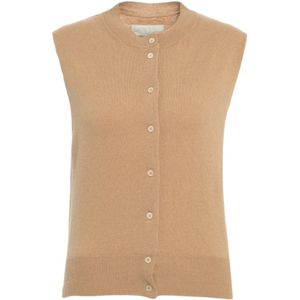 JEI O', Dames, Truien, Beige, Maat: S Wol,