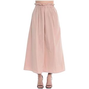 Herno, Dames, Rokken, Roze, Maat: XS Taf,
