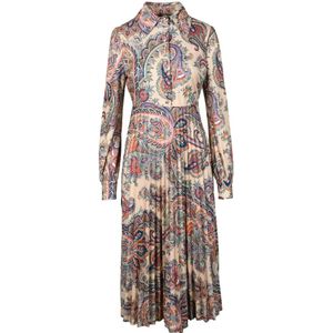 Etro, Dames, Jurken, Veelkleurig, Maat: S Poliester,