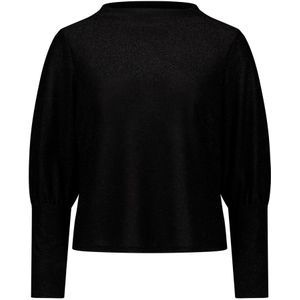Vera Mont - Long Sleeve Blouse - Blauw - Luxe Mix Van Polyester En Elastaan