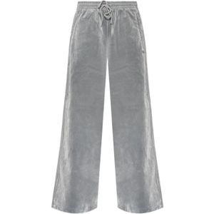 Adidas, Dames, Broeken, Grijs, Maat: S Viscose,