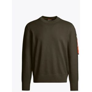 Parajumpers, Heren, Sweatshirts & Hoodies, Groen, Maat: S Katoen,