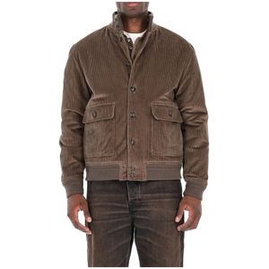 Valstar, Heren, Jassen, Bruin, Maat: L Katoen,