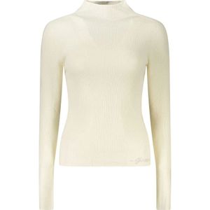 GUESS - Julia - Trui - Wit - Slanke Pasvorm - Lange Mouw