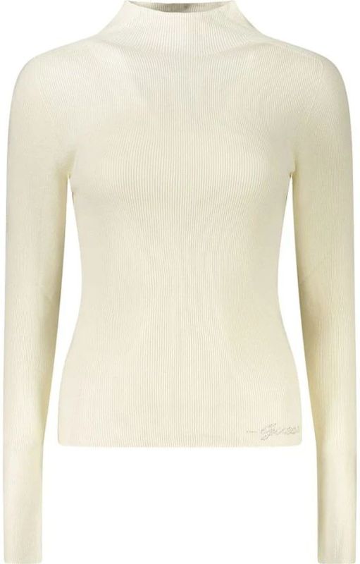 GUESS - Julia - Trui - Wit - Slanke Pasvorm - Lange Mouw
