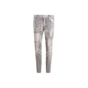 Dsquared2 Slim-fit Jeans , Gray , Heren , Maat: 2XS