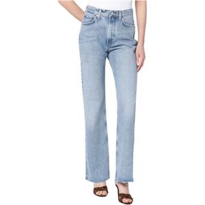 Agolde, Dames, Jeans, Blauw, Maat: W26 Katoen,