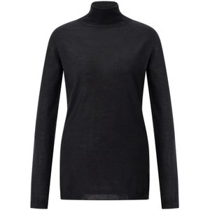 Fabiana Filippi, Dames, Truien, Zwart, Maat: XS Zijde,