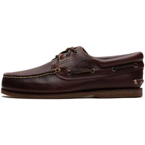 Timberland - Classic Boat 3-Eye Padded Collar - Leren Schoen - Bruin