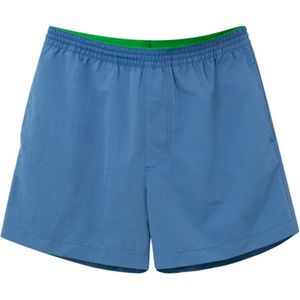 Bottega Veneta, Heren, Badkleding, Blauw, Maat: S Polyamide,